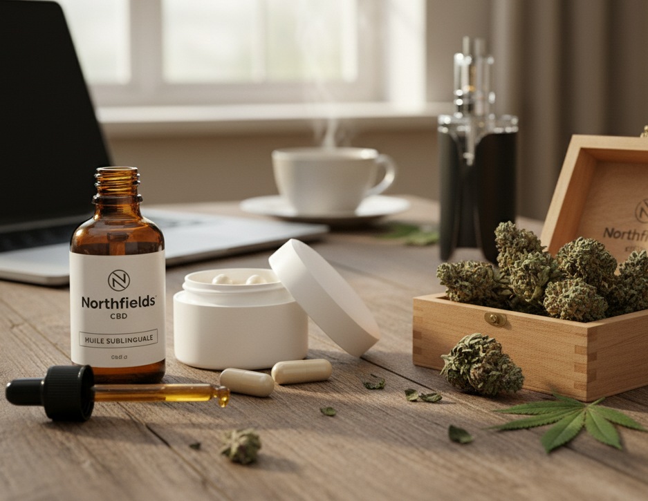Northfields CBD : Huile, capsule ou fleur, que choisir ?
